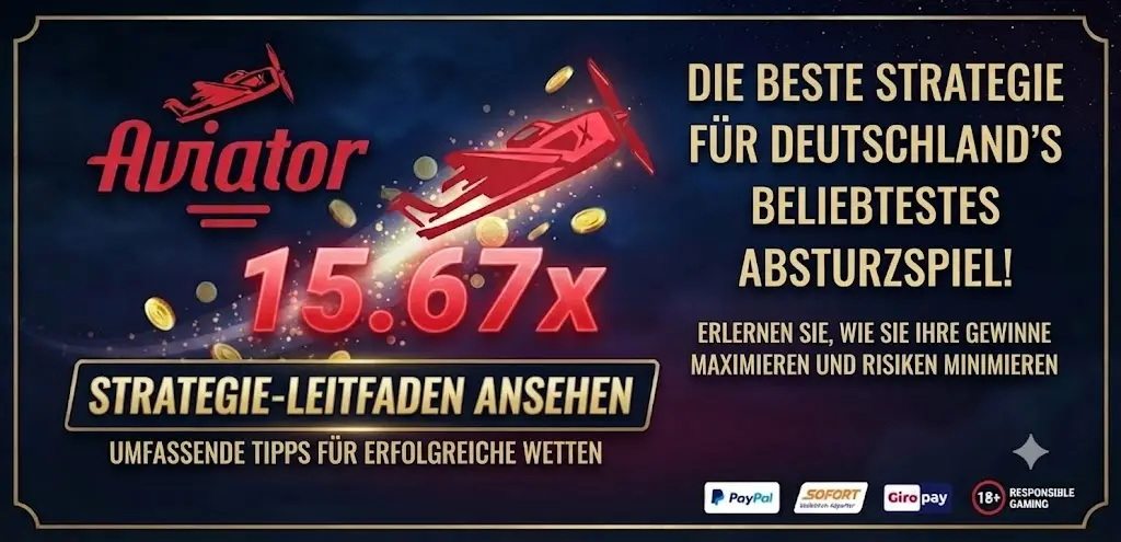 Aviator Strategie mit Auto-Cashout Diagramm